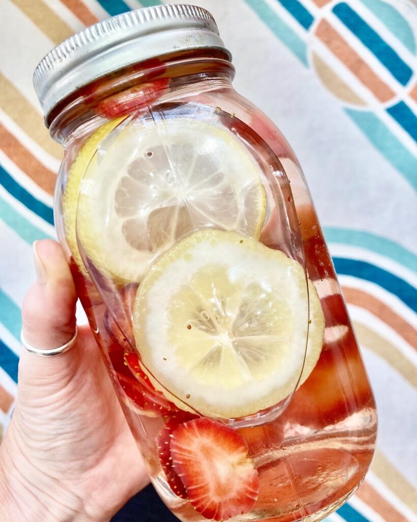 Strawberry Lemon Infused Water Strawberry Lemon Infused Water