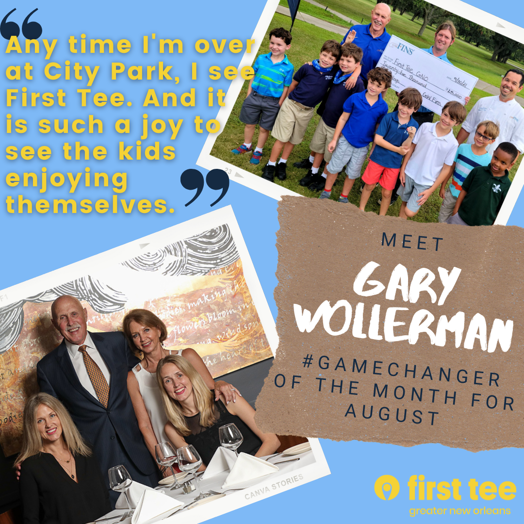Gary Wollerman Named The First Tee's Game Changer Of The Month - Vimarsana News