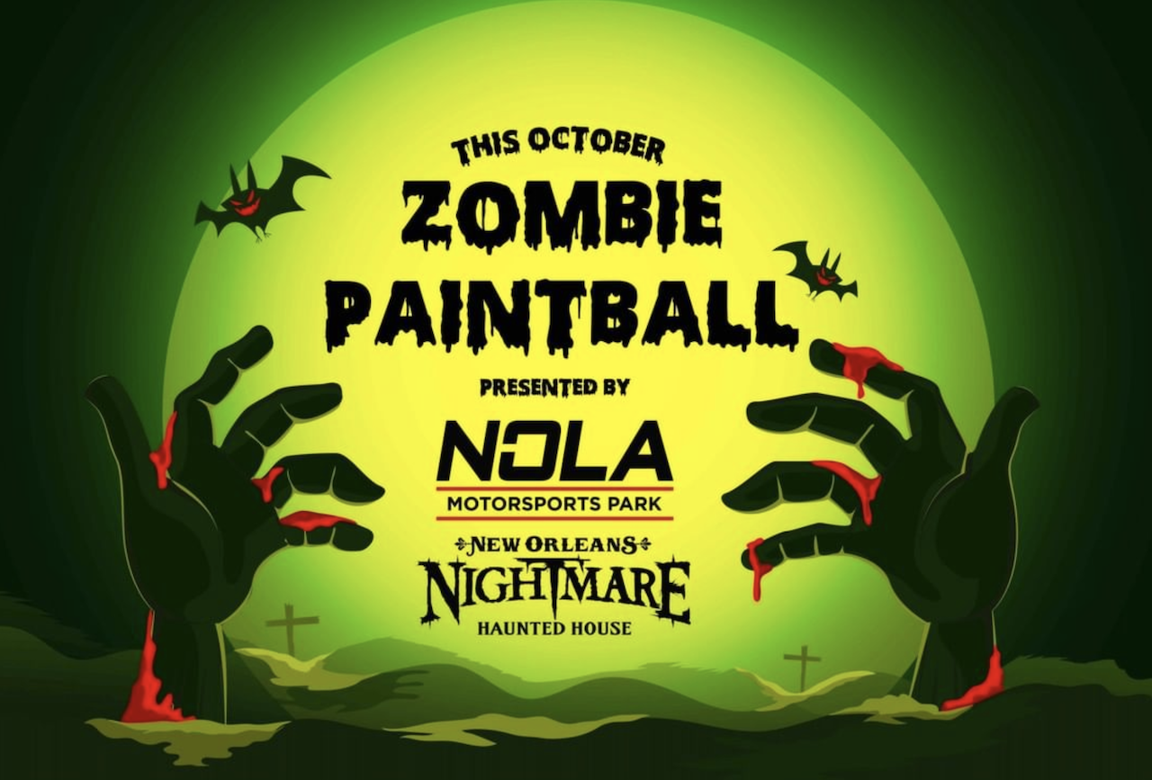 NOLA Motorsports Park Announces Zombie Paintball