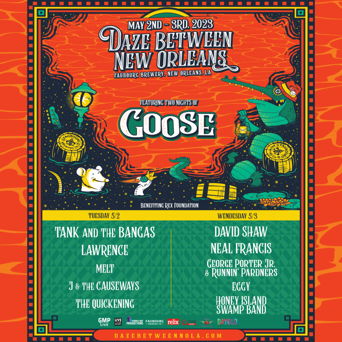 Daze Between New Orleans Announces 2023 Lineup