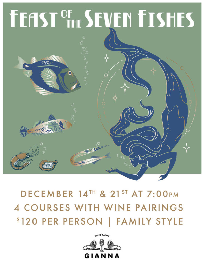 Italian american christmas dinner